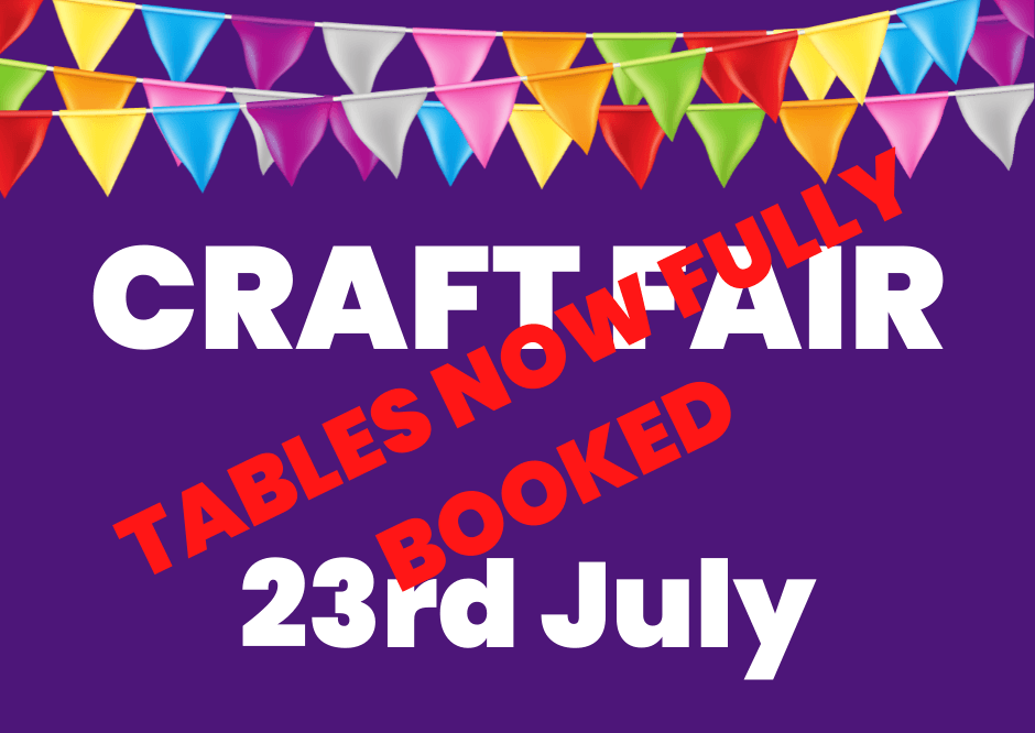Craft Fair July Sell out