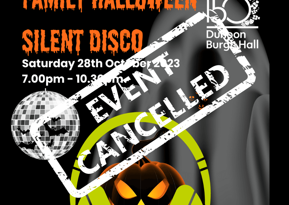 Halloween Silent Disco FB Website Cancelled image