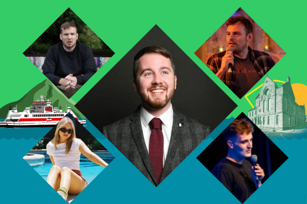 Comedy club website image