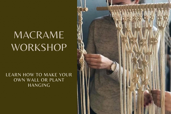 Macrame workshop website image
