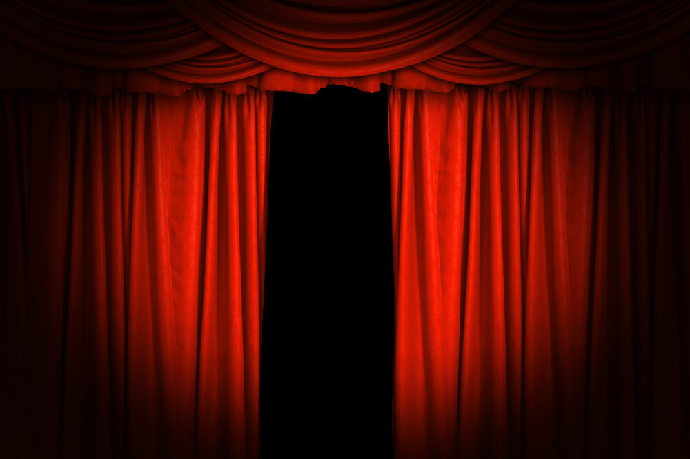 Dunoon Players curtains